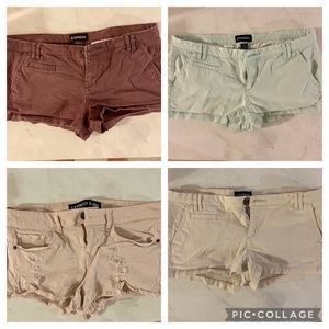 4 low rise shorts express